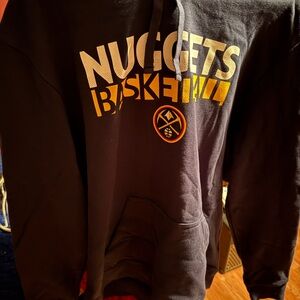 NBA Black and Gold Nuggets Hoodie